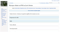 Desktop Screenshot of physique.ptsi-dorian.net